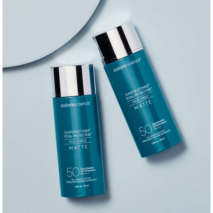 Colorescience Sunforgettable™ Total Protection™ Face Shield Matte SPF50 55ml (2 tk)