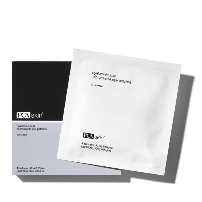 PCA Skin Hyaluronic Acid Microneedle Eye Patches 1x50mg